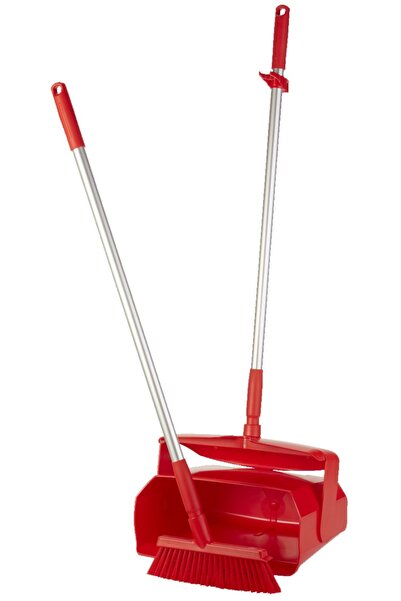 OEM Broom And Dustpan Set 350Mm, Red Local Cleaning Products, 350 mm