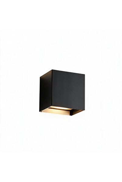 ٍSiera Light مصباح حائط مربع الشكل أسود اللون LWA 0150-2 S