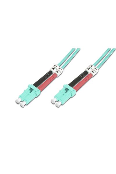 Digitus DK-2533-03/3 Fiber Optic Patch Cord LC/LC duplex 3m Multimode OM3 "DK...