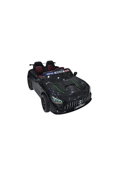 Leno 12V Electric Police Car For Kids With 4 Motors And Remote Control
