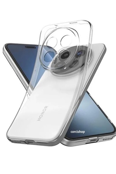 corcishop حافظة خلفية من السيليكون متوافقة مع هاتف Honor Magic 8 Pro مع حماية...
