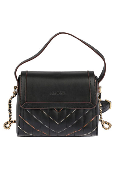 Lamonza GEANTA DE DAMA ELSA 21.5X8X17.5 CM NEGRU