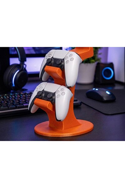 Ikili Oyun Kolu Standı PS5 PS4 Xbox Uyumlu Masaüstü Controller Stand
