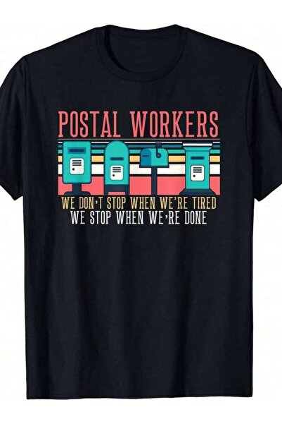 4CR Postal Service Design For A Mailman Funny Postman T-Shirt