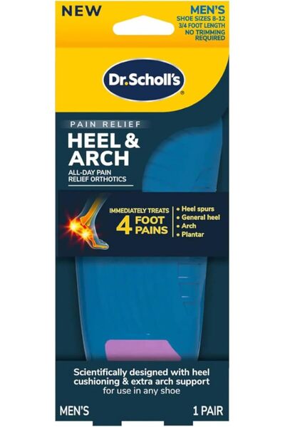 Dr. Scholl's Pain Relief Orthotics for Heels for Men and Women