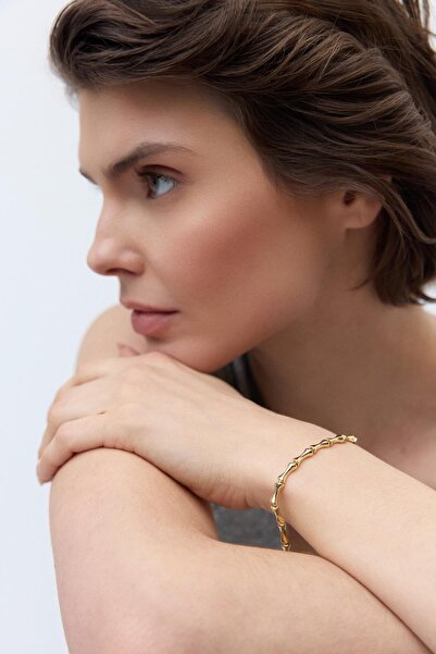 KADRİYE BAŞTÜRK Vanila Chain Bracelet Gold