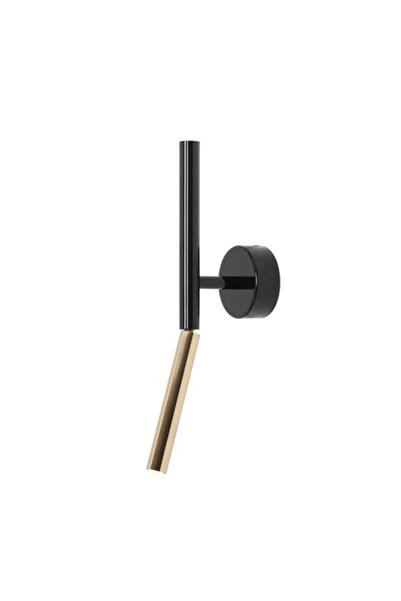 Aldex Aplică de perete, Aldex, Stick, metal, G9, negru/auriu