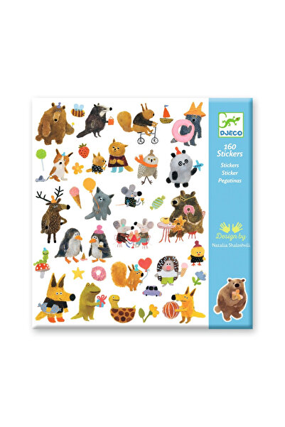 djeco Character Stickers,