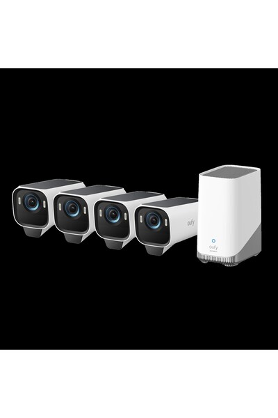 Anker Sistem supraveghere 4+1 "eufyCam S3 Pro", 4K, Wi-Fi 2.4 GHz, bullet, wi...