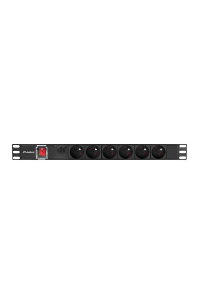 Lanberg Unitate alimentare PDU 19", 6 prize ng "PDU-06E-0200-BK"