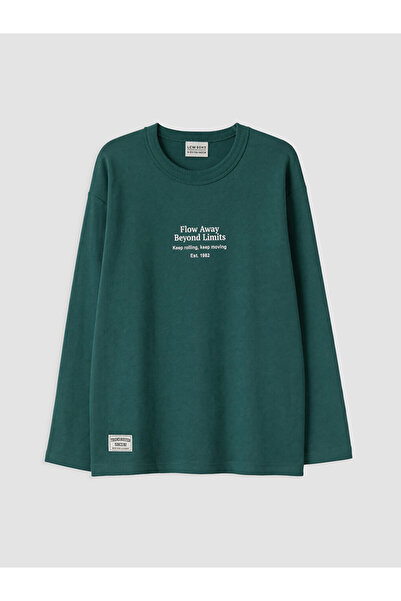 LC Waikiki Tricou de băieți cu guler rotund și imprimeu