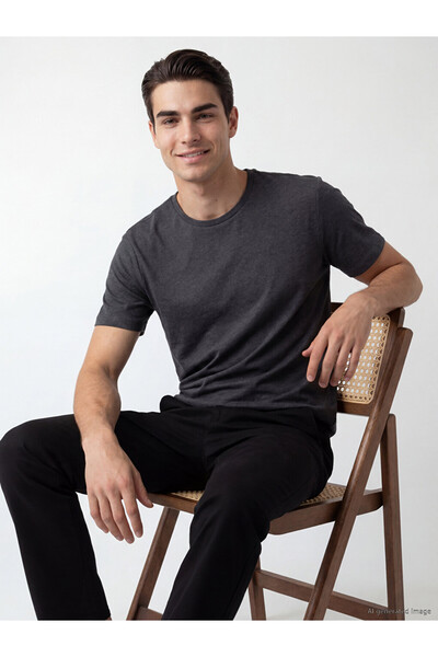 LC Waikiki Slim Fit %100 Cotton Men's T-Shirt