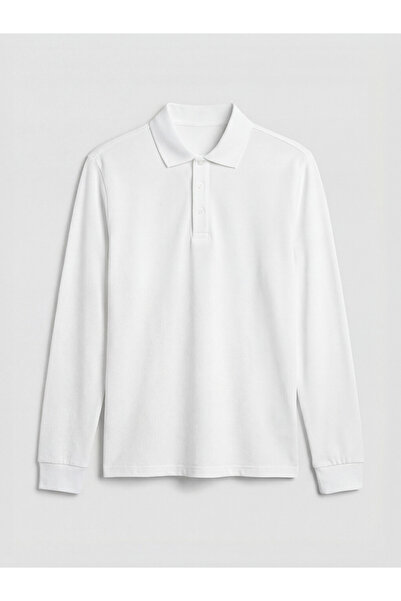 LC Waikiki Polo Collar Girls' Pique T-Shirt