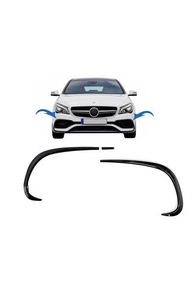 tuningset Πτερύγια προφυλακτήρα εμπρός, πλευρικά πτερύγια και αεροτομές κατάλ...