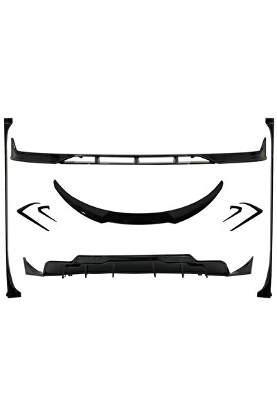 tuningset Extensie kit caroserie compatibilă cu Tesla Model 3 2017-prezent, p...