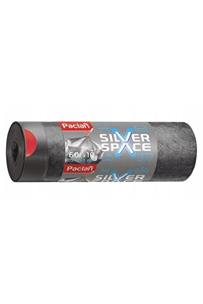 Paclan 135219 Pungi distanțiere argintii cu bandă adezivă 60L 10 bucăți 135200