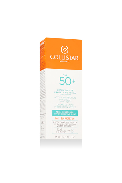 Collistar Smart Sun Protection® Active Protection Sun Face Cream SPF 50+ 100 ml