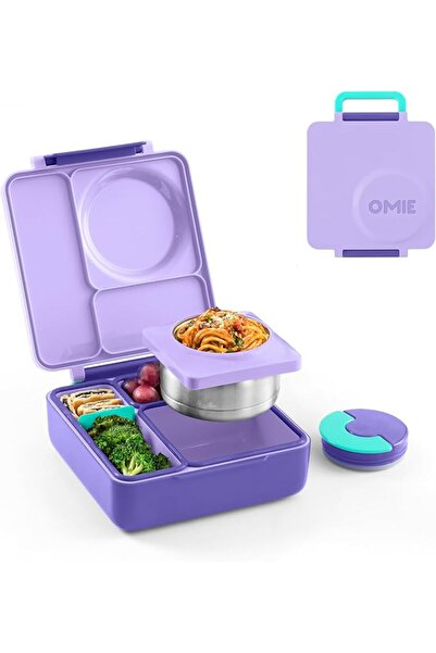 OMIE OmieBox Bento Box for Kids - Insulated Lunch Box with Leak Proof Thermos...