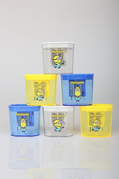 Minions مبراة أقلام بشفرة مزدوجة مرخصة من x Dekomus، قطعة واحدة