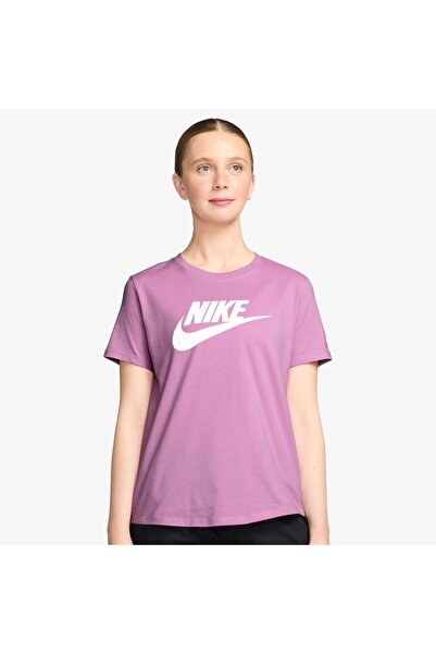Nike W NSW TEE ESSNTL ICN FTRA DX7906-503 Λιλά