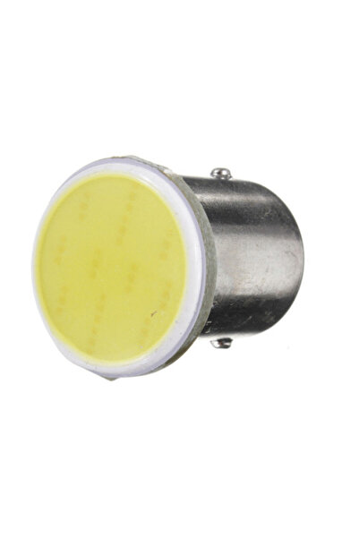 OEM Set Becuri LED Auto, Soclu BAU15S, COB, 3W, 12V, Rosu