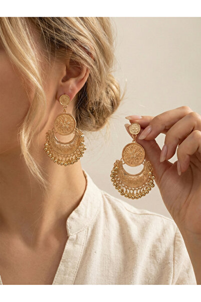 Take Two By Styli Bohemian Style Drop Earrings