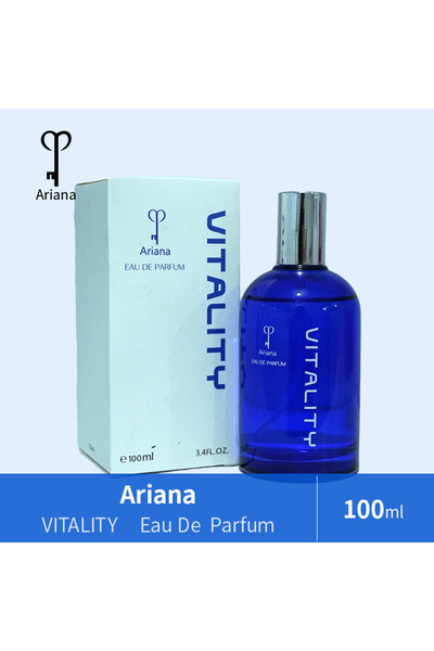 ARIANA 100ml Eau De Parfum Perfume Spray, Vitality Style Fragrance With Decor...