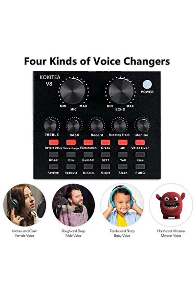 Gennext V8 Live Sound Card