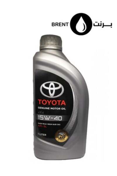 Toyota Genuine 4x4 15W-40 Engine Oil OEM Heavy-Duty Motor Oil for Land Cruise...