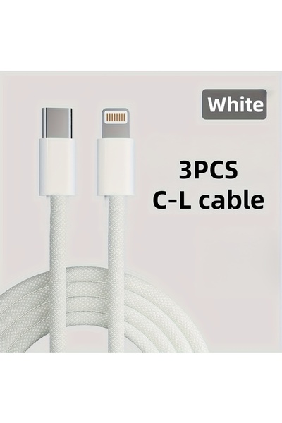 Choice1 1m grey-3PCS Fast Charging USB C to Lightning Cable,Type C for iPhone...
