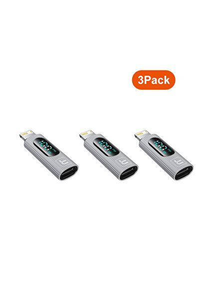 choice2 toocki 3Pack Toock 2/3/5 Pack USB C to Lightning Adapter OTG Converto...