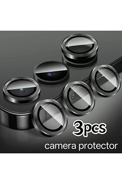 Choice96 Galaxy A57 aluminum Black 3pcs/Pack For S26 S25 S24 S23 FE Plus Edge...