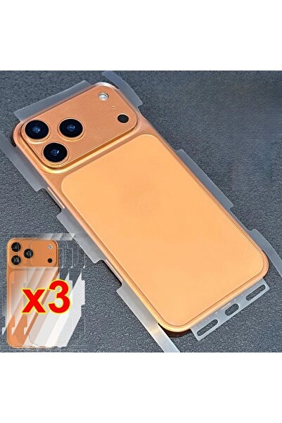 Choice24 iPhone17 Pro Max pet 3 Pieces Transparent For iPhone 17 16 15 14 13 ...