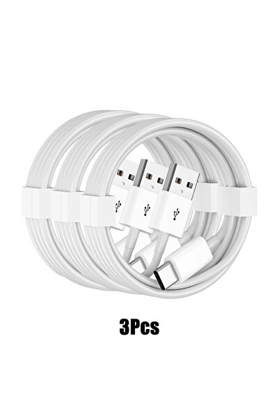 Choice 2m 3Pcs 1-3Pcs 20W USB A to Type-C Fast Charging Cable 6.6ft/200cm for...