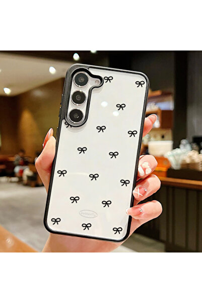 Choice Galaxy A16 MQ41 Black Bowknot Phone Case For S26 Ultra Case A16 A56 5g...