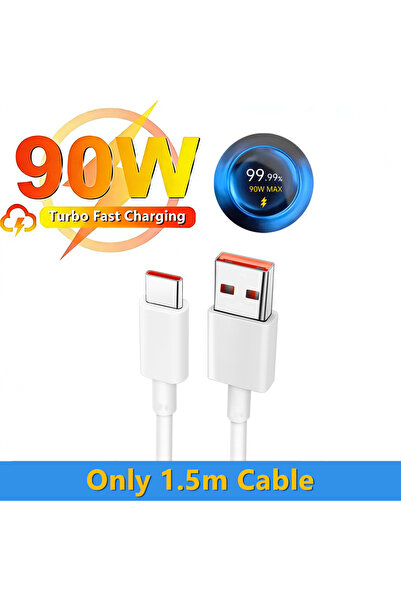 choice2 Only 1.5m Cable 90W EU Ultra Fast Charger For Xiaomi 11 12 13 14 15 U...