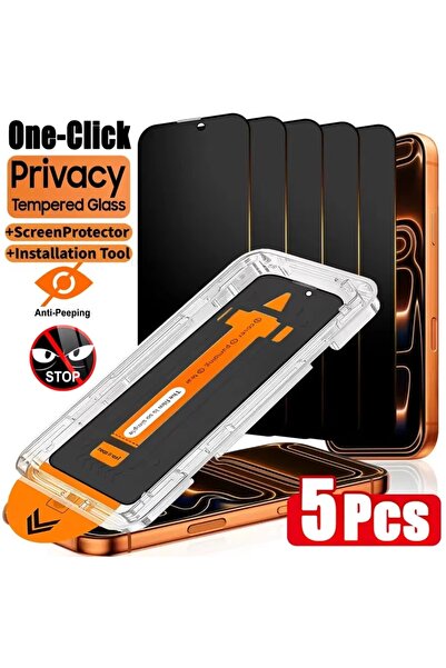 Choice94 Anti Peeping 3 Pieces iPhone 16 Pro Max 1-5Pcs Anti Spy Screen Prote...