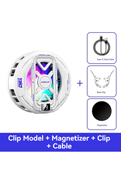 Choice K51 WHite NEW Semiconductor Magnetic Cooler With Temperature Display R...
