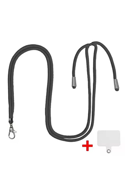 Choice black 1/2/3/4Pcs Adjustable Mobile Phone Strap Lanyard Crossbody Phone...