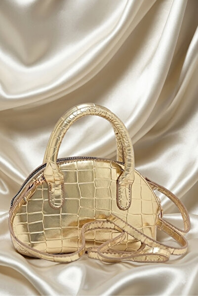Gogoey Patent Leather Crocodile Pattern Crossbody Mini Hand and Shoulder Wome...