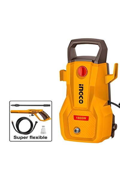 Ingco 1600W High Pressure Washer, 140 Bar / 2030 PSI, 5.5L/min, Auto Stop, 5m...