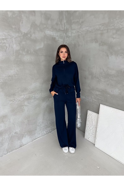 Pukka Women's Modal Fabric Drawstring Waist Zippered Tracksuit Set