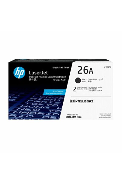 HP Original 26A Black LaserJet Toner Cartridge CF226A