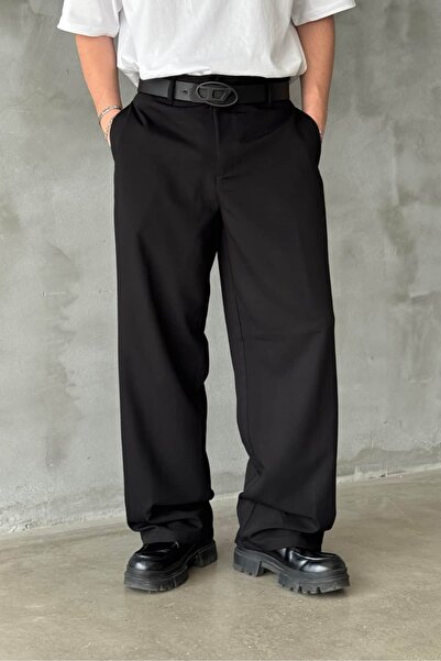 serline Premium Basic Baggy Fabric Trousers