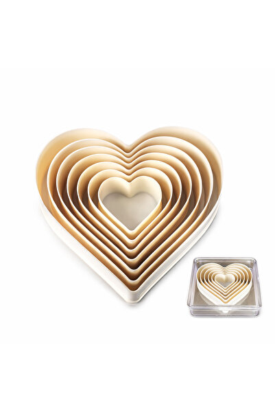 Adana Pasta Malzemeleri Rp33407 Heart Flat Volovan Set