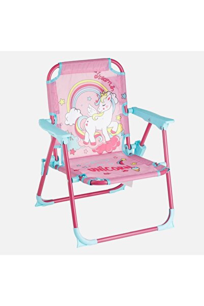Zâna Casei Scaun pliabil pentru copii cu model unicorn 33x34x47cm