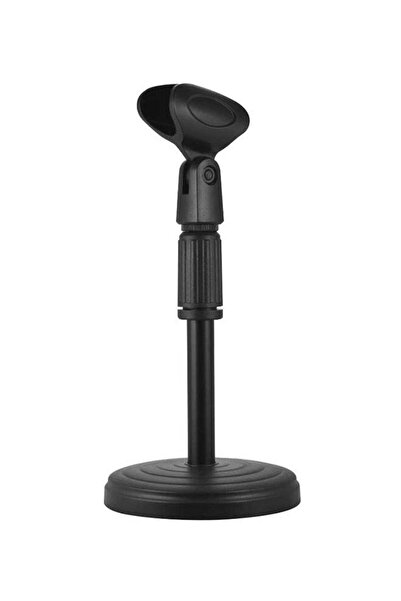 Generic Adjustable Desk Microphone Stand With Clip 5031800025 Black