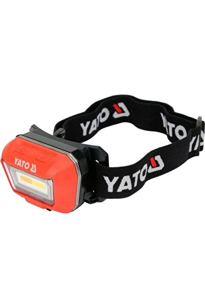 yato YT-08490 LED челник със сензор за движение, CRI96, черен/оранжев