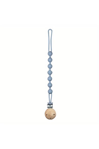 Choice4 Sky Blue Baby Pacifier Clips Integrated silicone baby pacifier chain ...