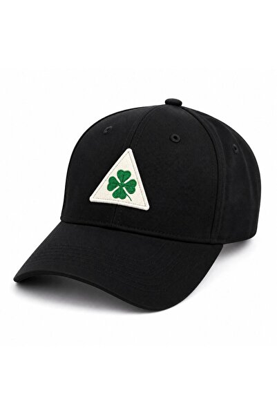PERLOTUS Four-Leaf Clover Embroidered Baseball Cap Unisex